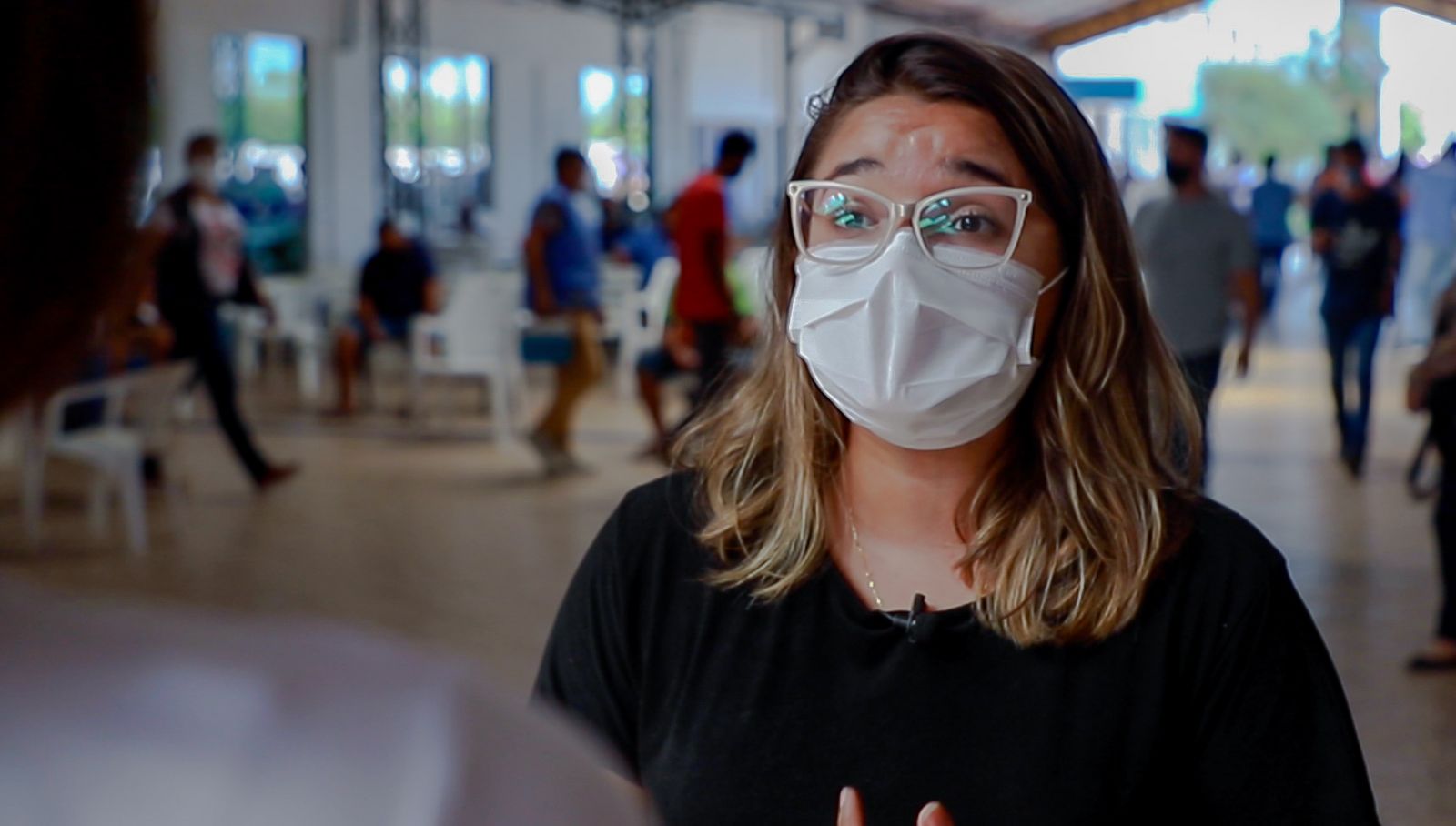 Marina Martellet explica como é o processo de vacinação